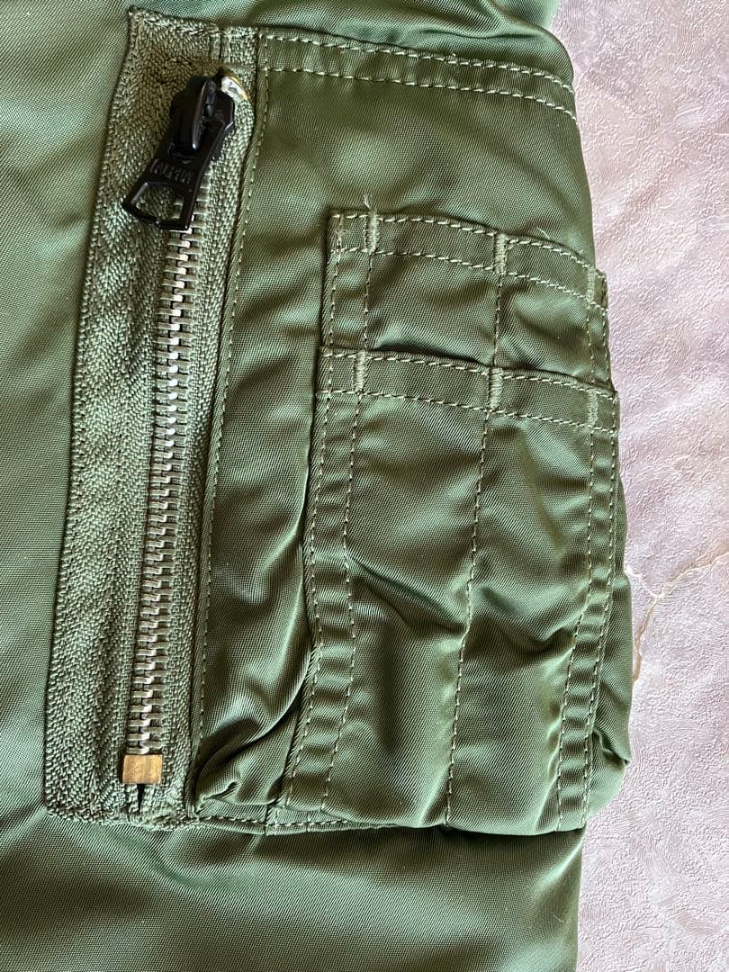 MA-1 ミリタリーフライトジャケット オリーブグリーン USAF 秋冬