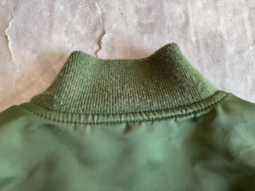 MA-1 ミリタリーフライトジャケット オリーブグリーン USAF 秋冬