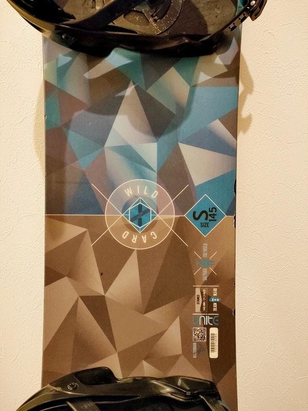 Salomon Wild Card 145cm スノーボード ビンディング付き