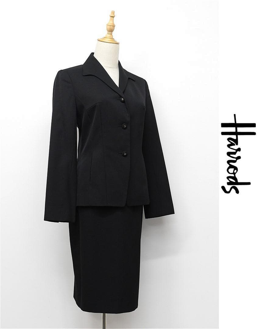 K370/美品 Harrods セットアップ スーツ ジャケット スカート 2