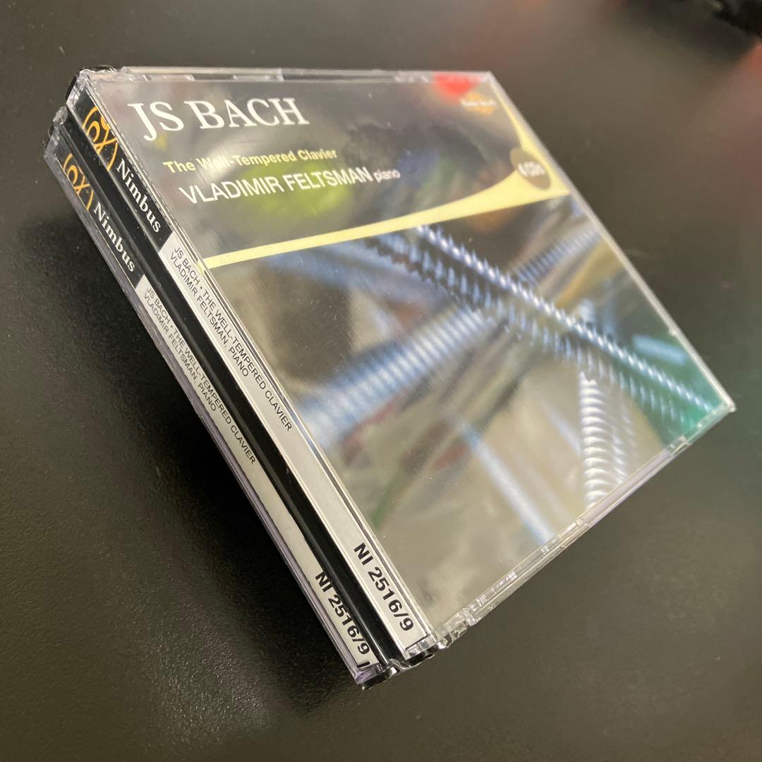 【カバポチ】フェルツマン／バッハ:平均律クラヴィーア曲集(全巻) 4CD