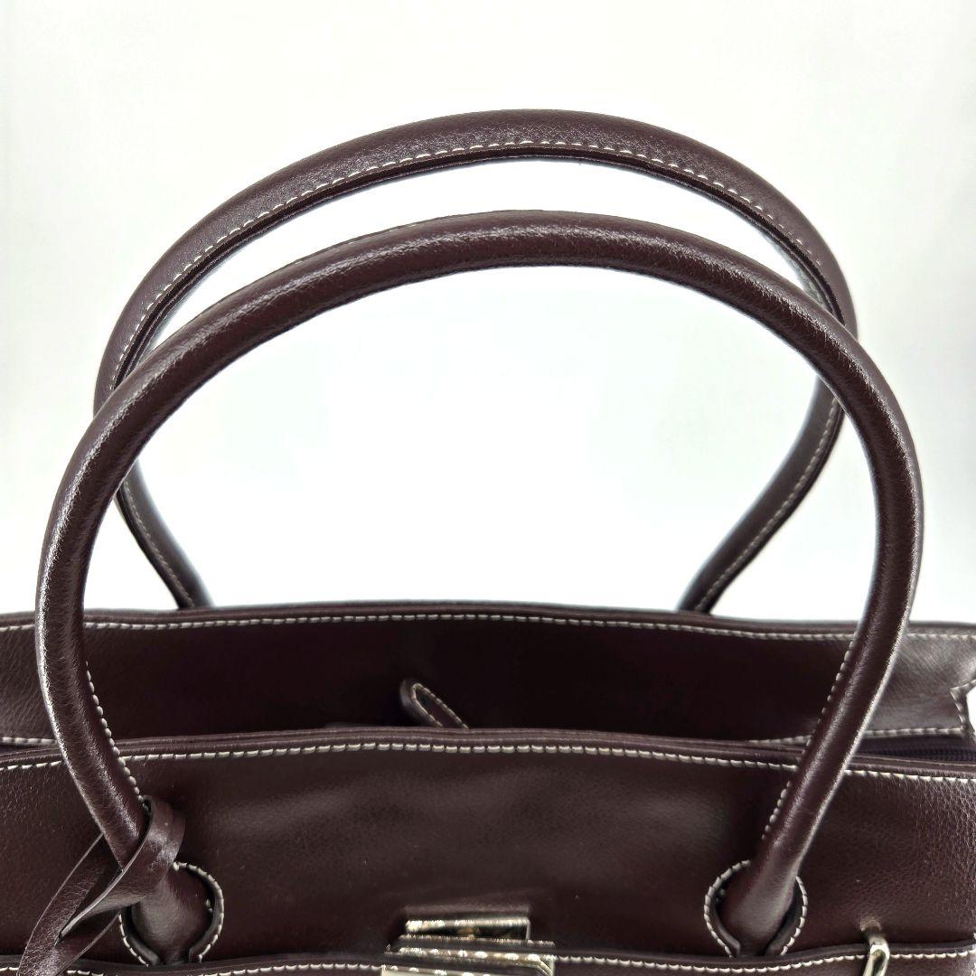 美品 HAMANO ハマノ 皇室御用達 ミ－ティアシリーズ　 ハンドバッグ