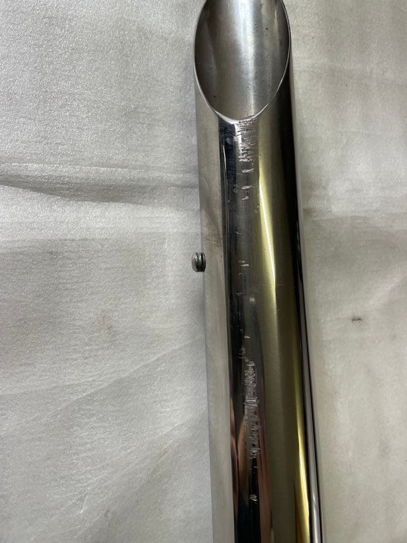 ドラッグスター250 スラッシュカットマフラー