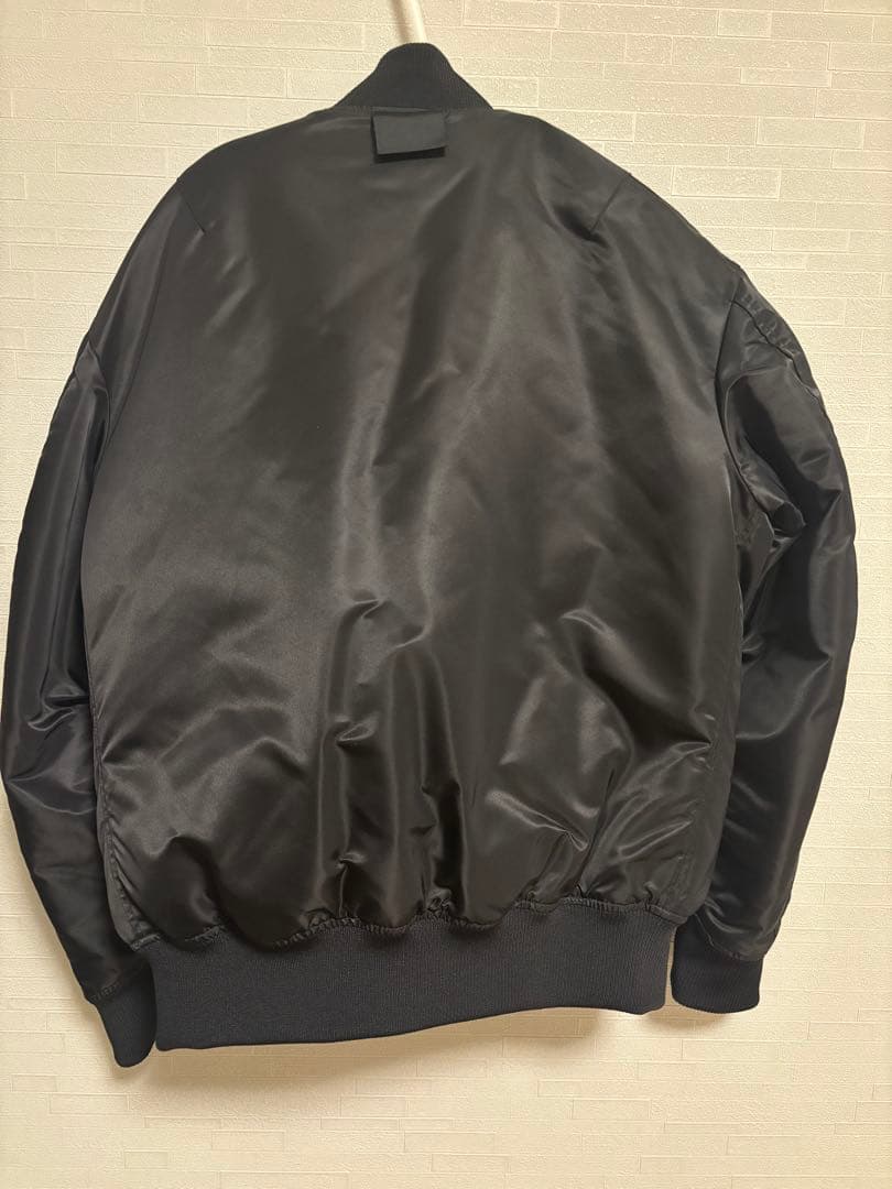 UNIQLO +J ダウンジャケット S ブラック MA-1