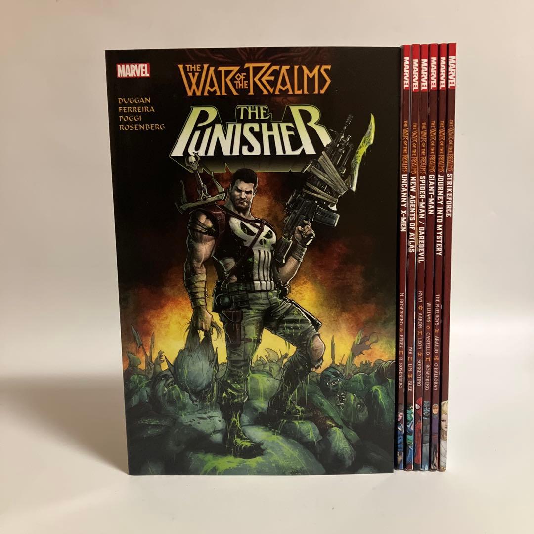 アメコミ・英語　WAR OF THE REALMS　7冊セット