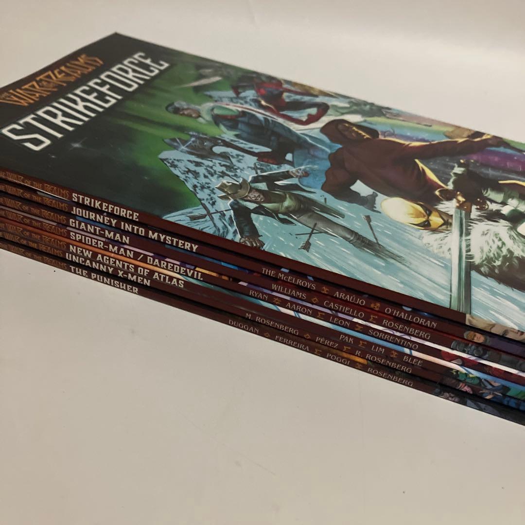 アメコミ・英語　WAR OF THE REALMS　7冊セット