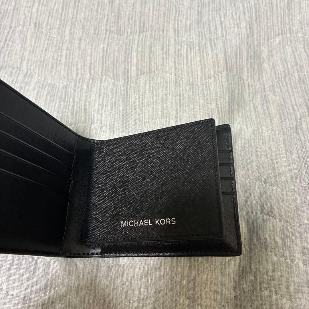 Michael Kors ブラック 二つ折り財布