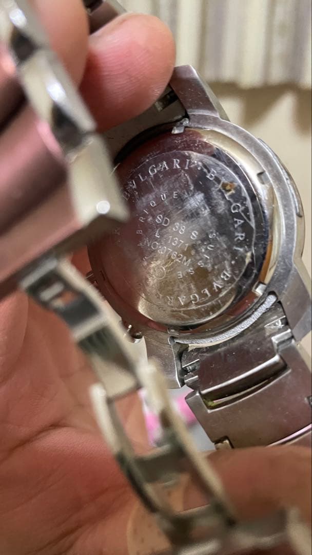 み*P様 BVLGARI ブラウン文字盤 時計