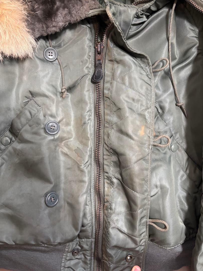 実物 60s us air force N2b フライトジャケット