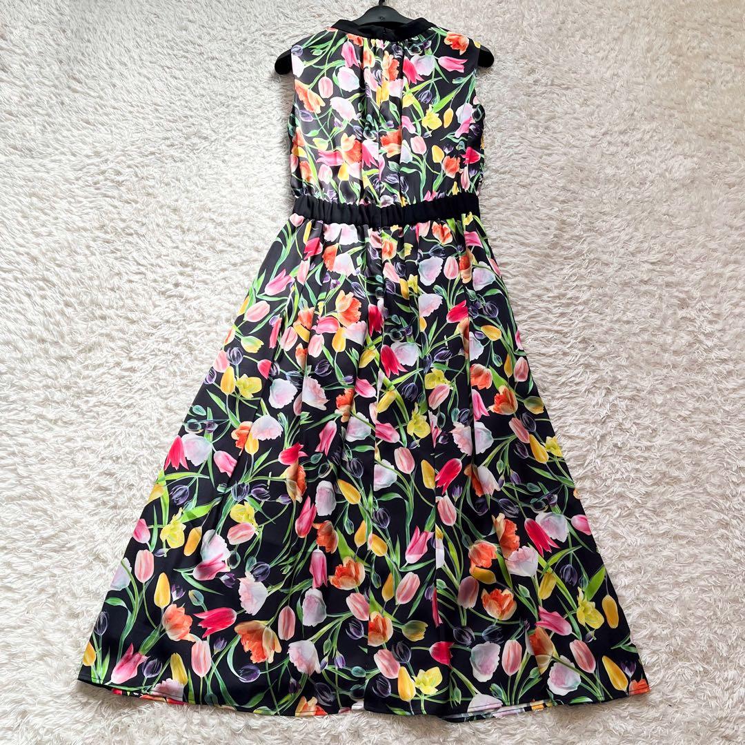 2025年 ビアッジョブルー チューリッププリントワンピース