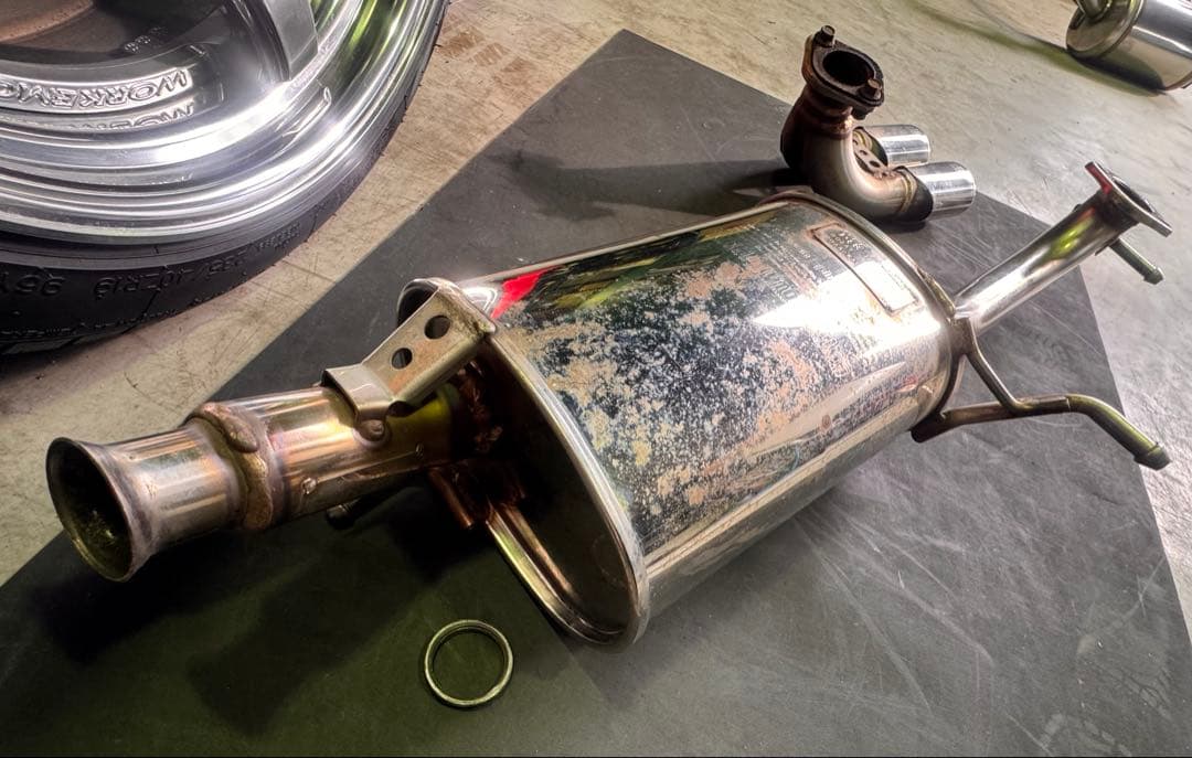 「引取り可」 MH34s 柿本改 KRnoble Ellisse マフラー