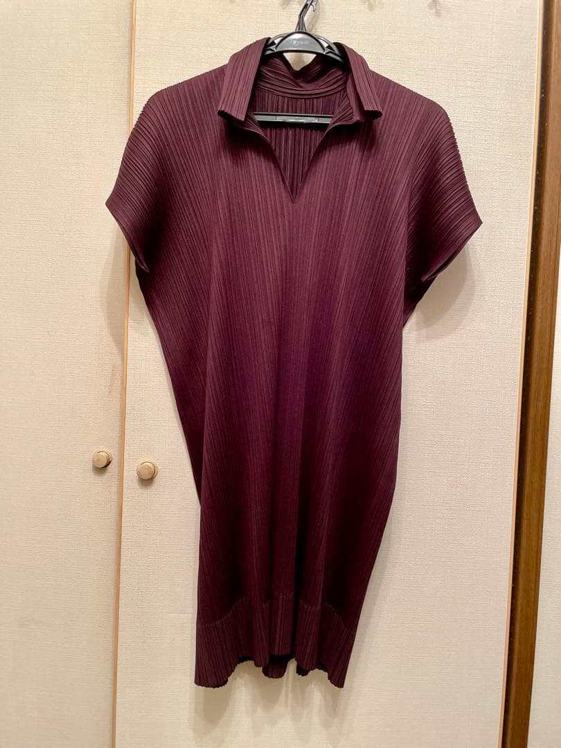 イッセイミヤケプリーツプリーツ　半袖 チュニック