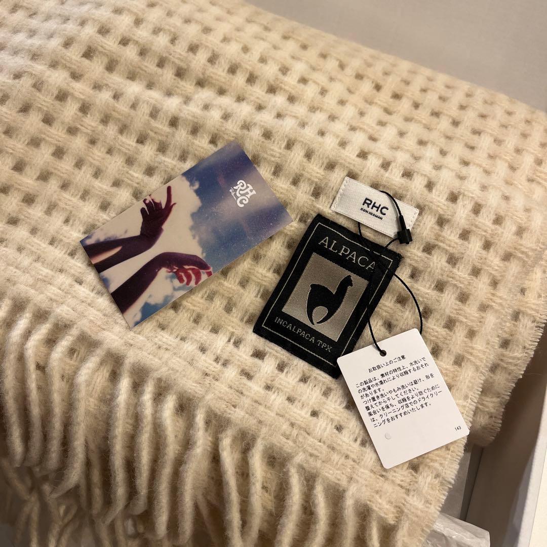 最終値下げ❣️新品未使用❣️RHC ロンハーマン　アルパカウールストール　マフラー