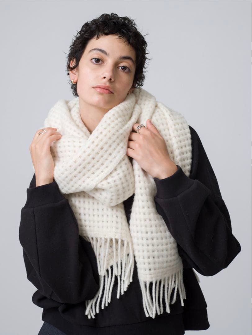 最終値下げ❣️新品未使用❣️RHC ロンハーマン　アルパカウールストール　マフラー