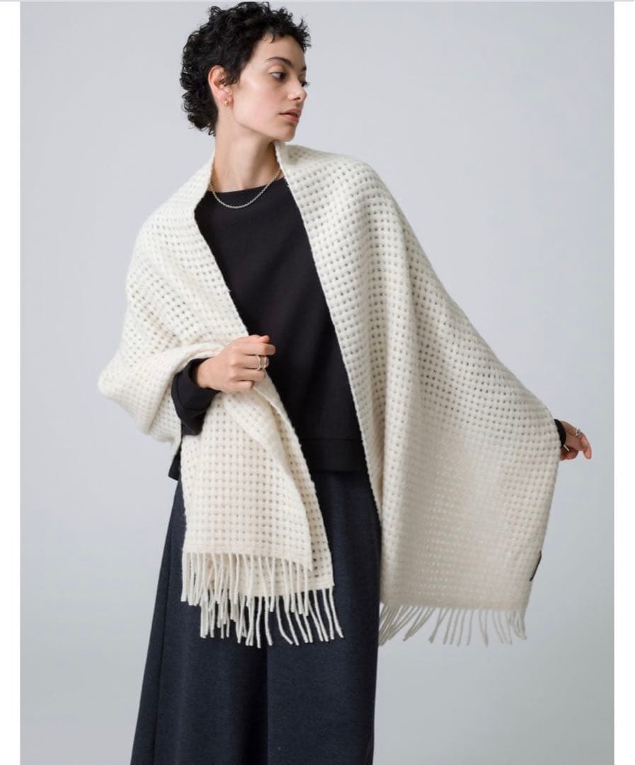 最終値下げ❣️新品未使用❣️RHC ロンハーマン　アルパカウールストール　マフラー