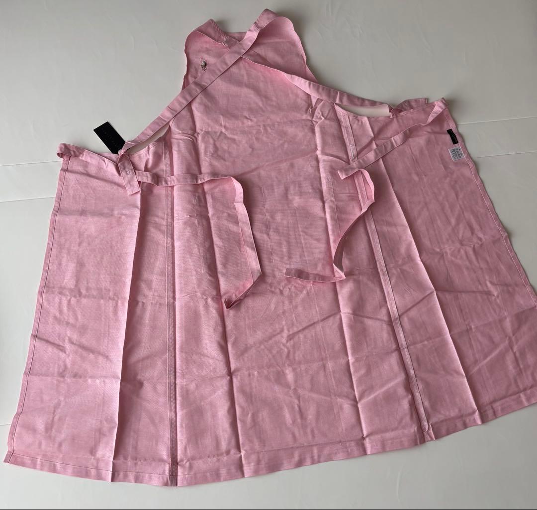 Ralph Lauren エプロン　ラルフローレン　ピンク