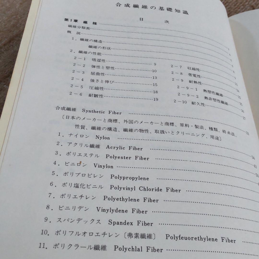 合成繊維の基礎知識