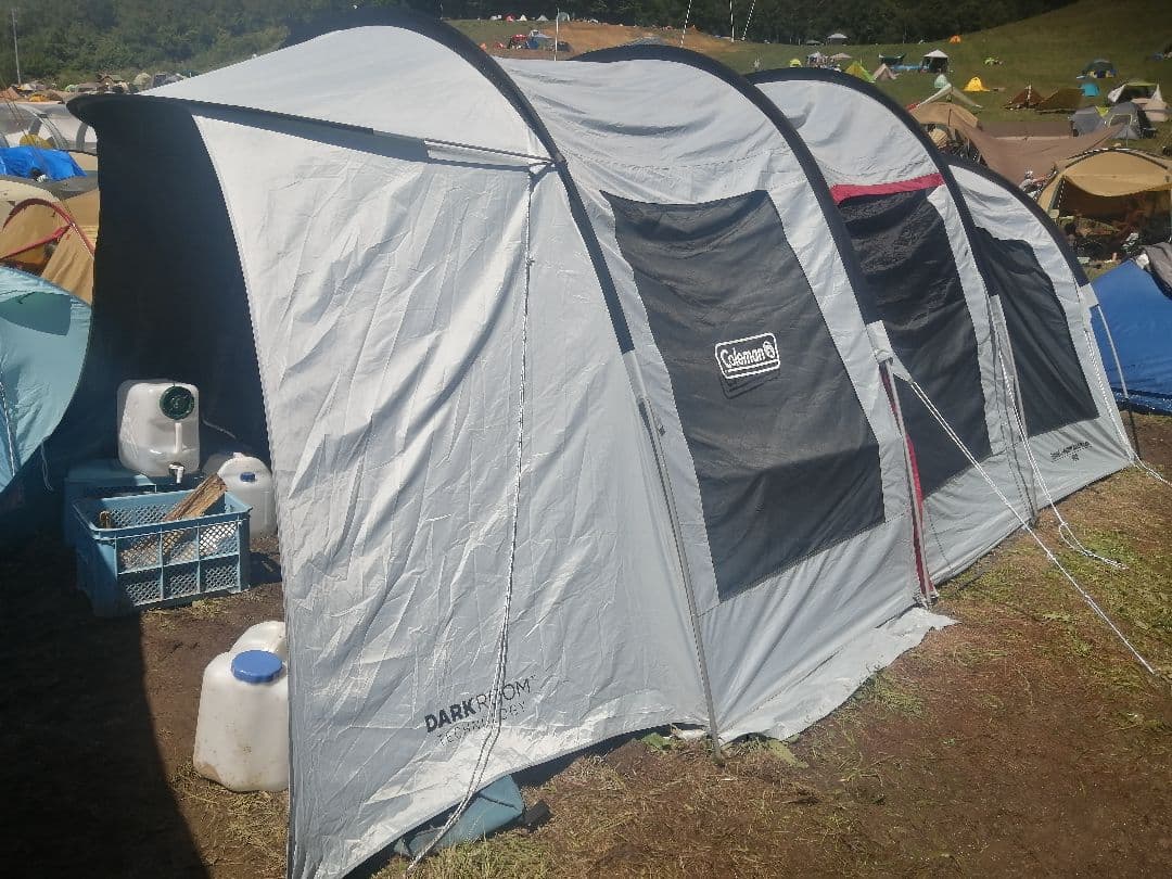 Coleman コールマン　ダークルーム　トンネル　ツールームテント