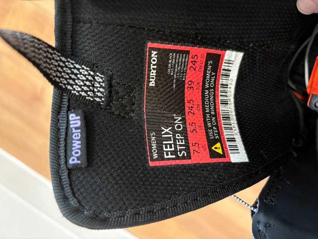 バートンステップオンスノーボードブーツ レディース
