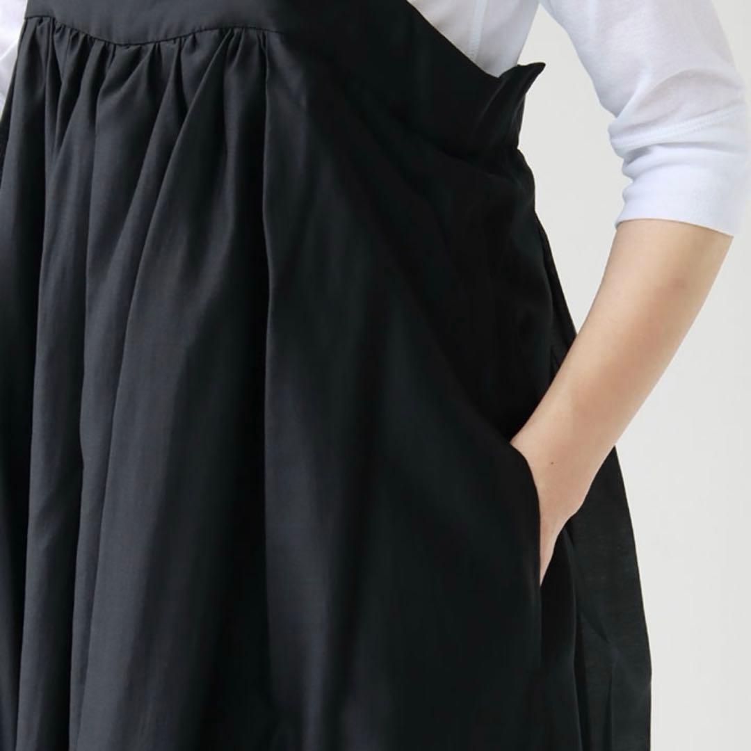 MARECHAL TERRE マルシャル テル　サロペット　黒　ブラック