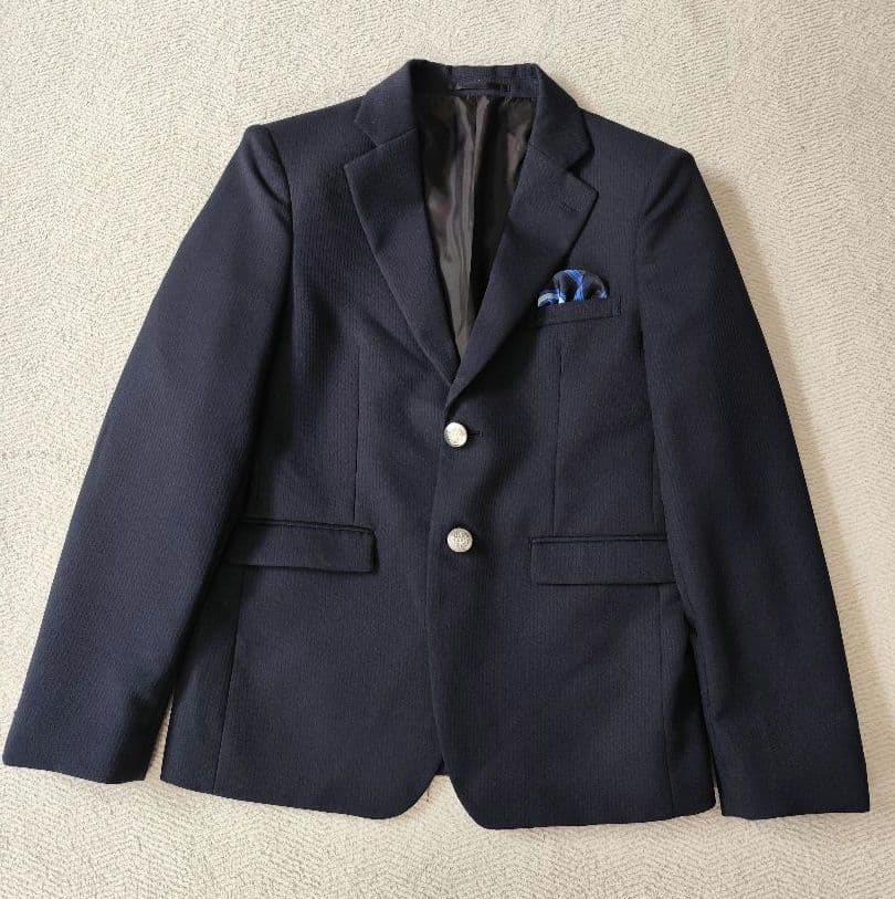 ワンダーファクトリー ベスト付 フォーマルスーツ　6点セット 160 卒業式