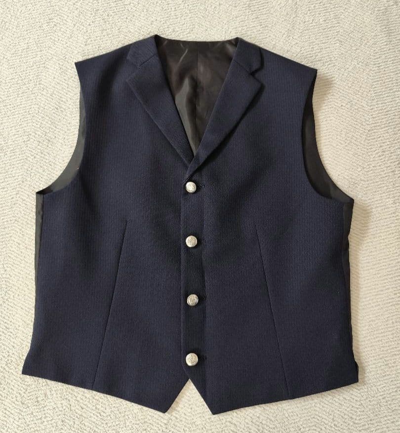 ワンダーファクトリー ベスト付 フォーマルスーツ　6点セット 160 卒業式