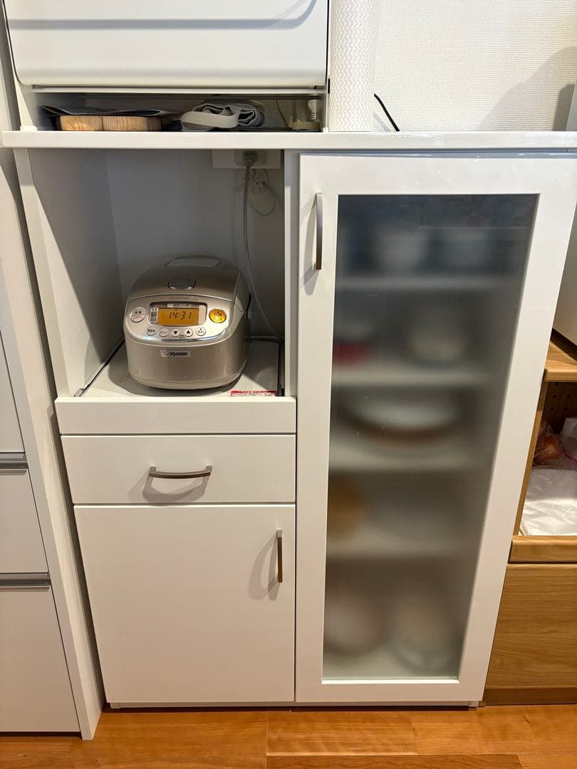 ニトリ　レンジボード　コパン　ホワイト