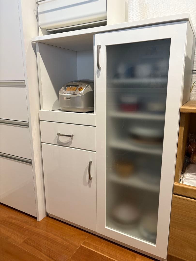 ニトリ　レンジボード　コパン　ホワイト