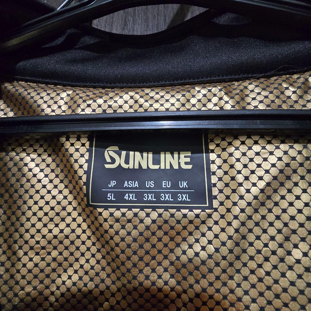 サンライン サーモライトインナースーツ SUW-01501 ブラック 5L