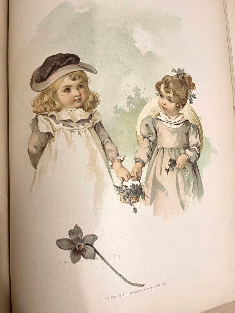 N o.384入手困難 超希少 アンティーク 洋書 絵本 ビクトリアン 児童書