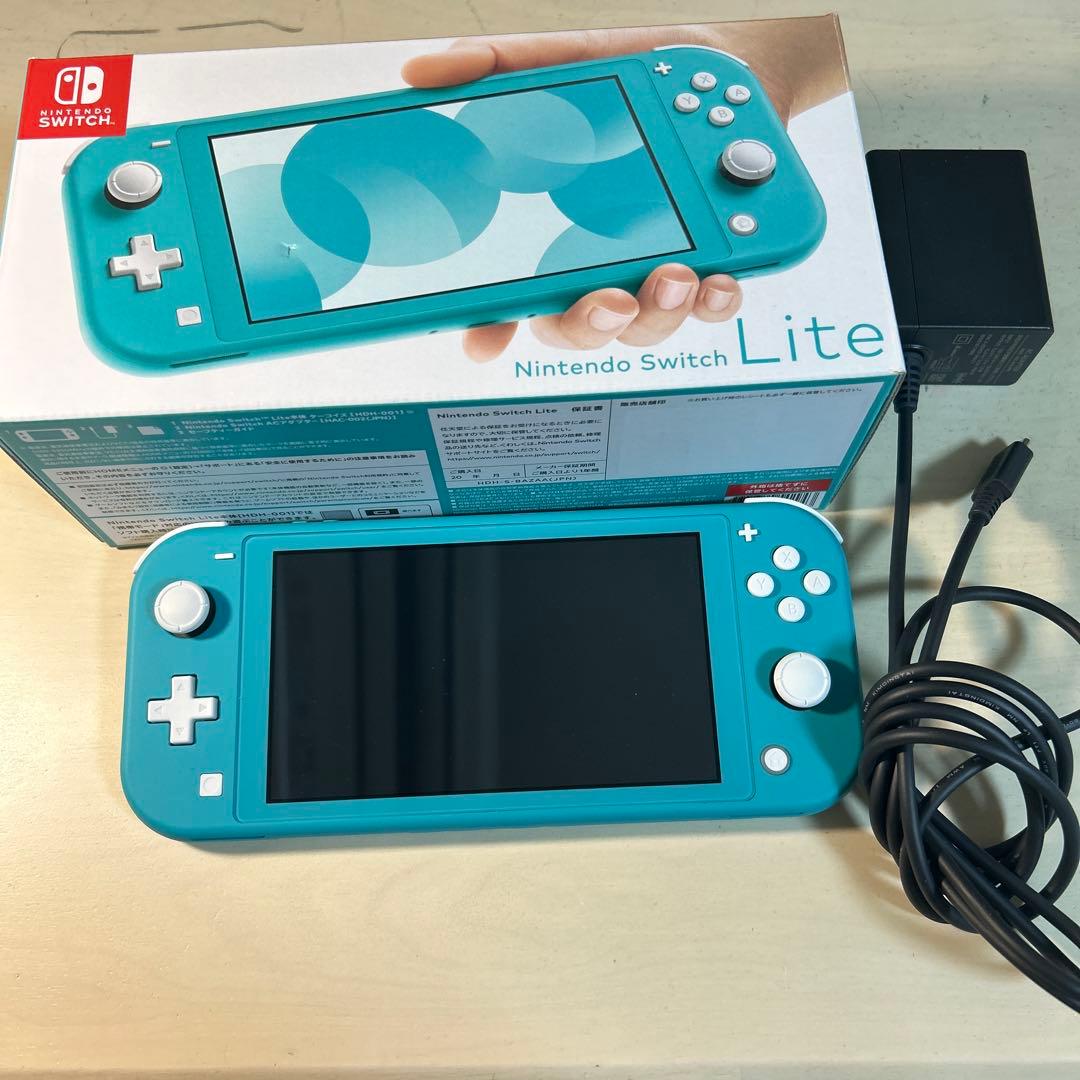 NintendoSwitchLight 本体 箱 充電器