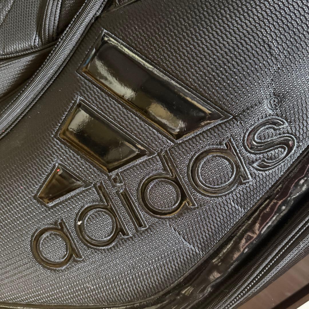 adidas キャディバッグ ゴルフバッグ ブラック