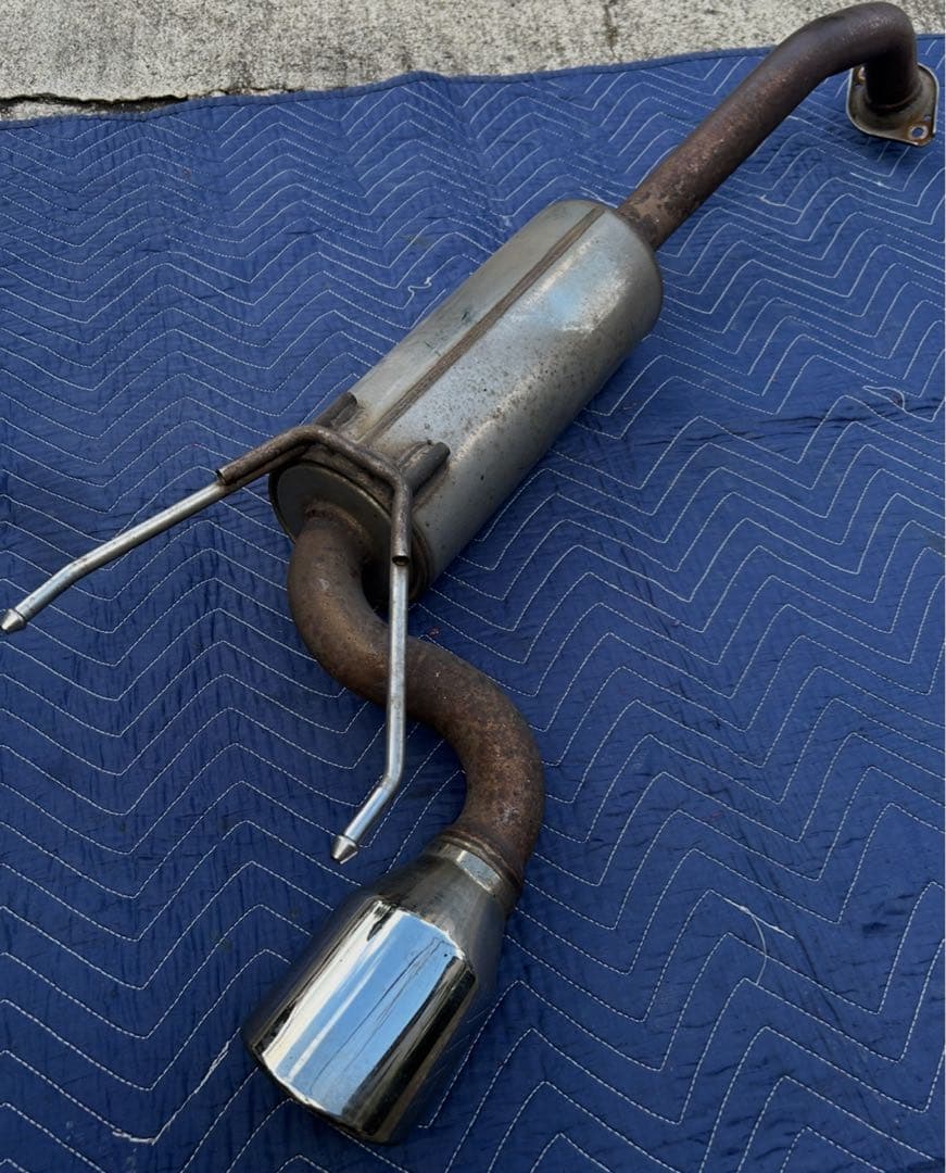 フィットrs DEA-GE8 無限　MUGEN　マフラー　リアピース