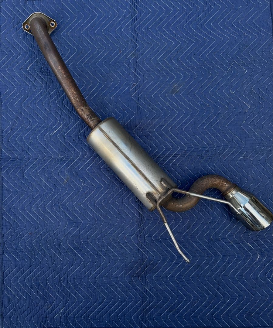 フィットrs DEA-GE8 無限　MUGEN　マフラー　リアピース