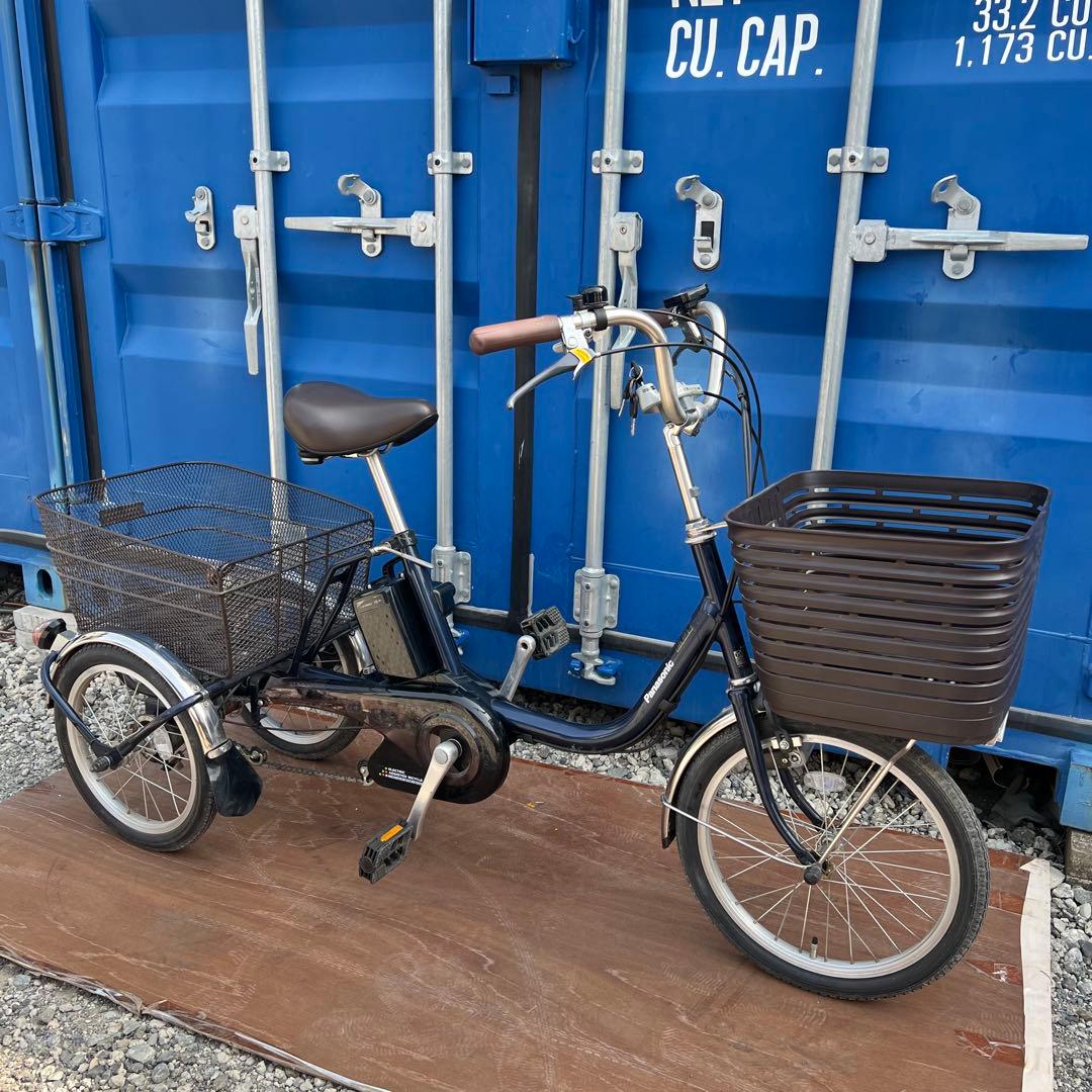 D51激安早い者勝ち✨　Panasonic 電動自転車　三輪　大容量16ah！✨