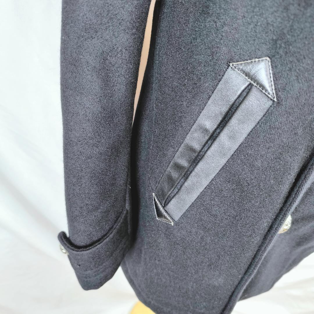 【美品】Paul Smith　ナポレオンコート　カシミア　アンゴラ　キルティング