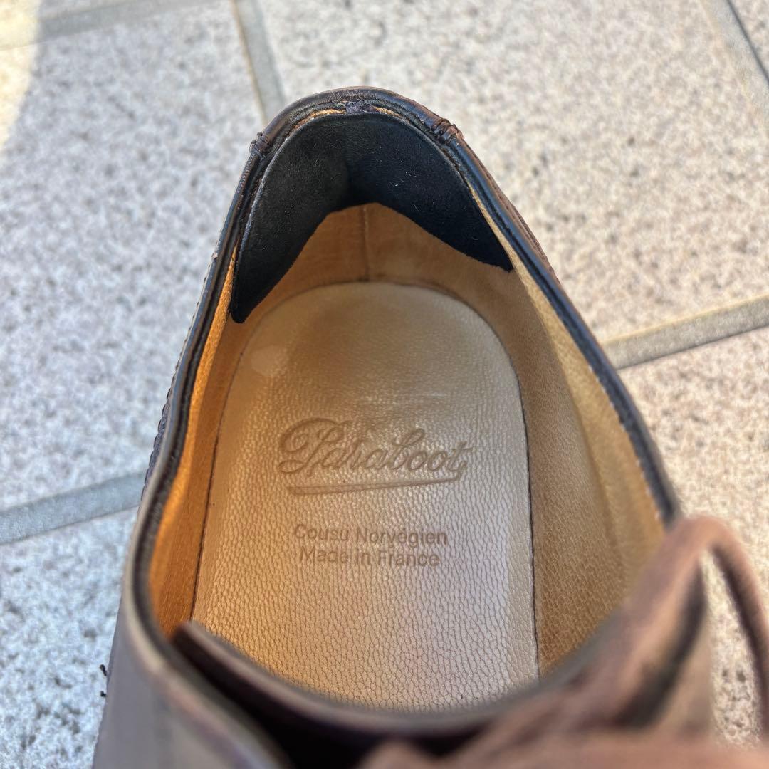 【早い者勝ち】パラブーツ シャンボード オックスフォード カフェブラウン