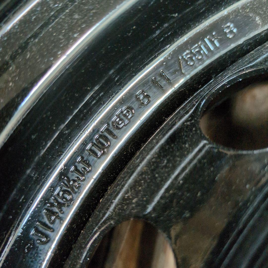 送料込　トヨタ　純正　ホイール　14×5.5J　P100　4穴