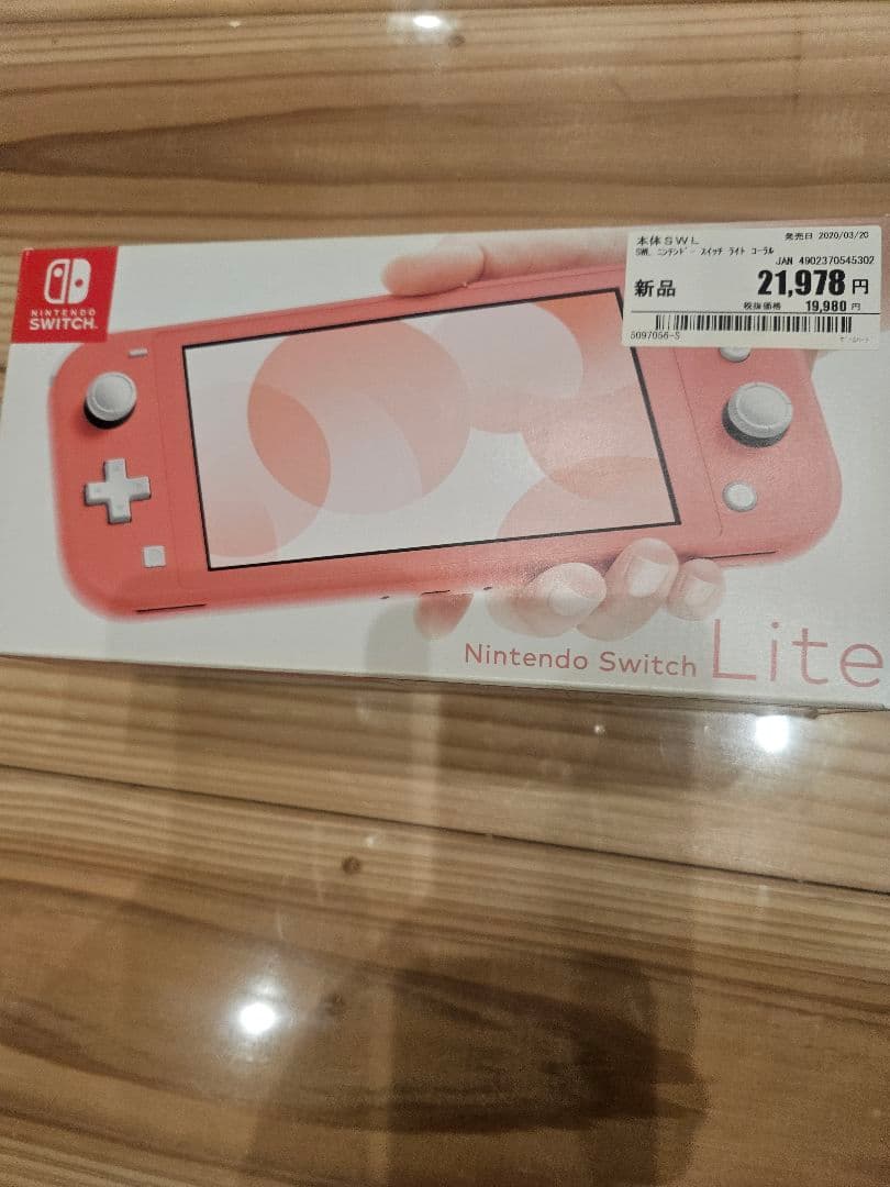 Nintendo Switch Lite ピンク本体+ソフト3本