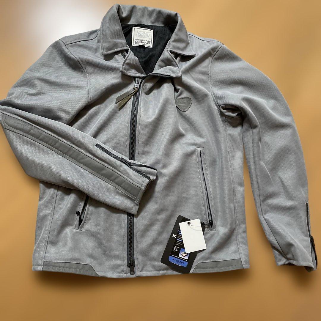 KADOYA バイクジャケット グレー