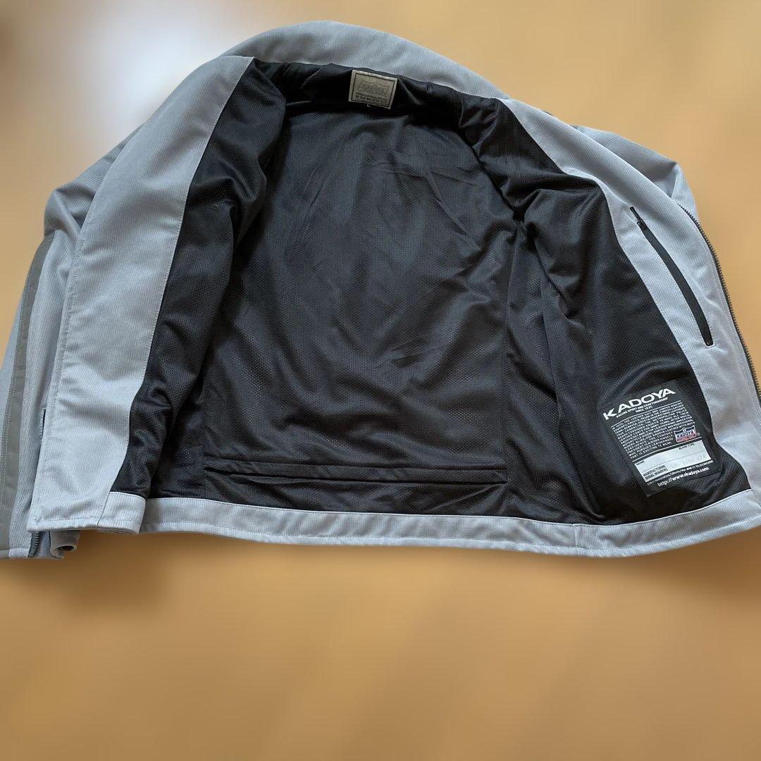 KADOYA バイクジャケット グレー
