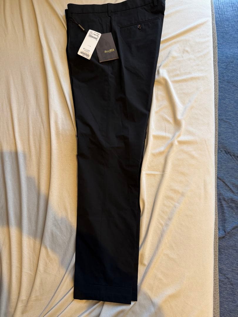 ムーレー、MooRER、パンツ、50、ポリエステル、未使用
