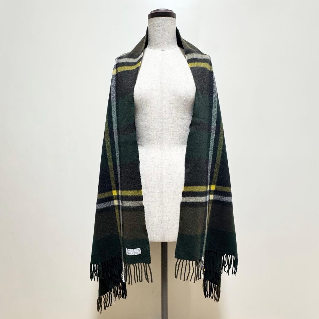 美品✨ジョシュアエリス カシミヤ ストール 大判 チェック