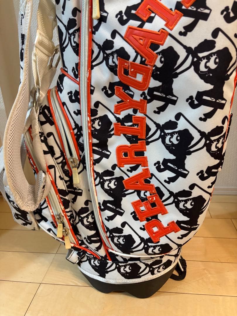 希少 ゴルフ キャディバッグ パーリーゲイツ PEARLYGATES 派手