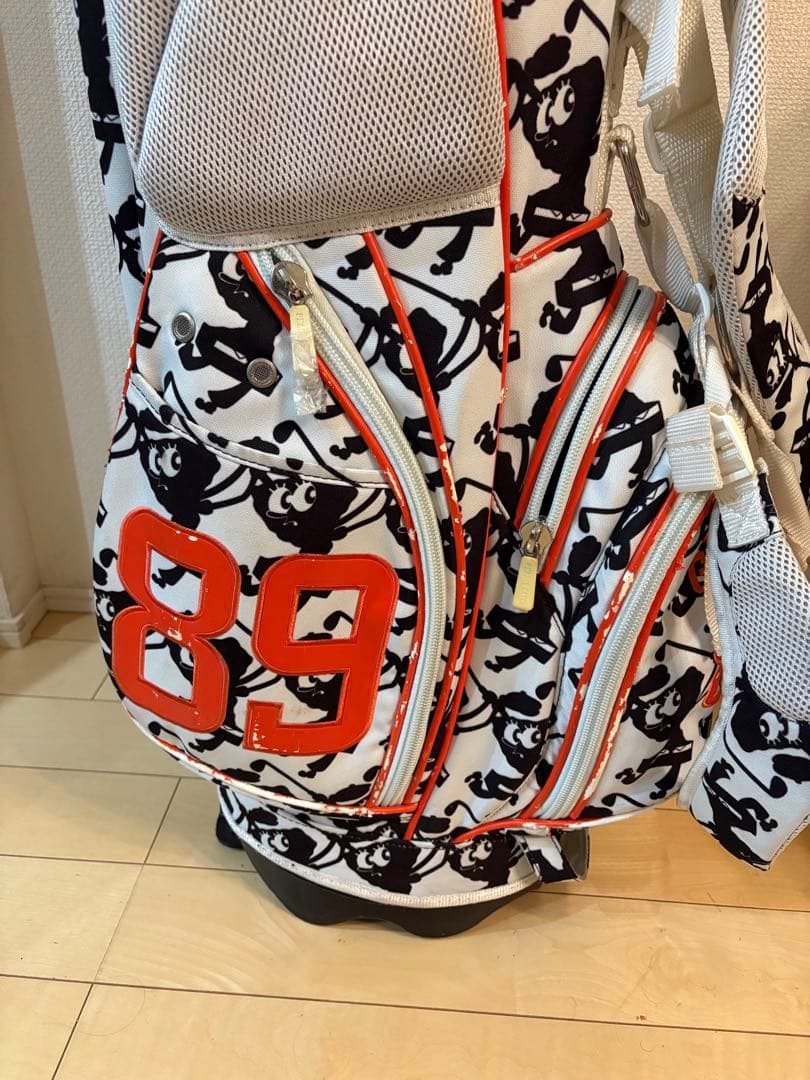 希少 ゴルフ キャディバッグ パーリーゲイツ PEARLYGATES 派手