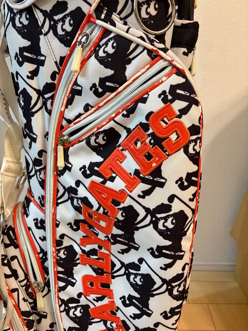 希少 ゴルフ キャディバッグ パーリーゲイツ PEARLYGATES 派手