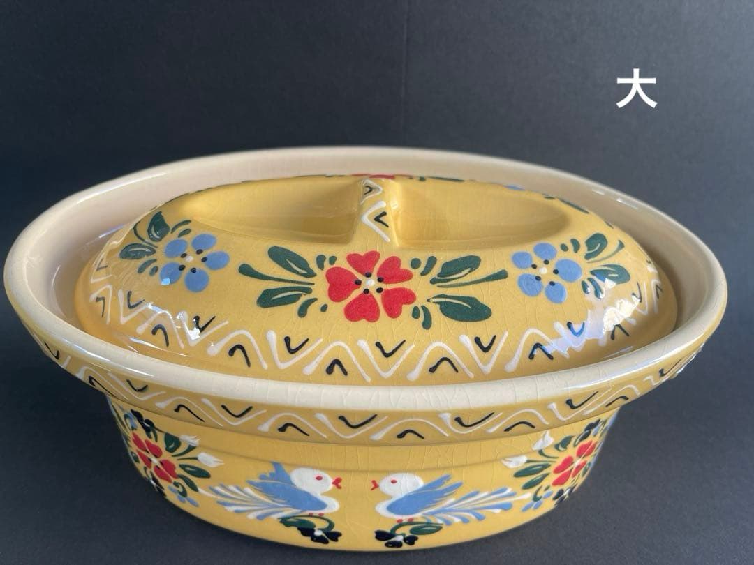 【レア美品】フランス　アルザス陶器　スフレンハイム焼き★テリーヌ 2個セット