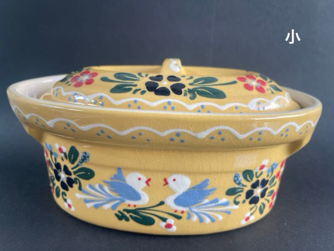 【レア美品】フランス　アルザス陶器　スフレンハイム焼き★テリーヌ 2個セット