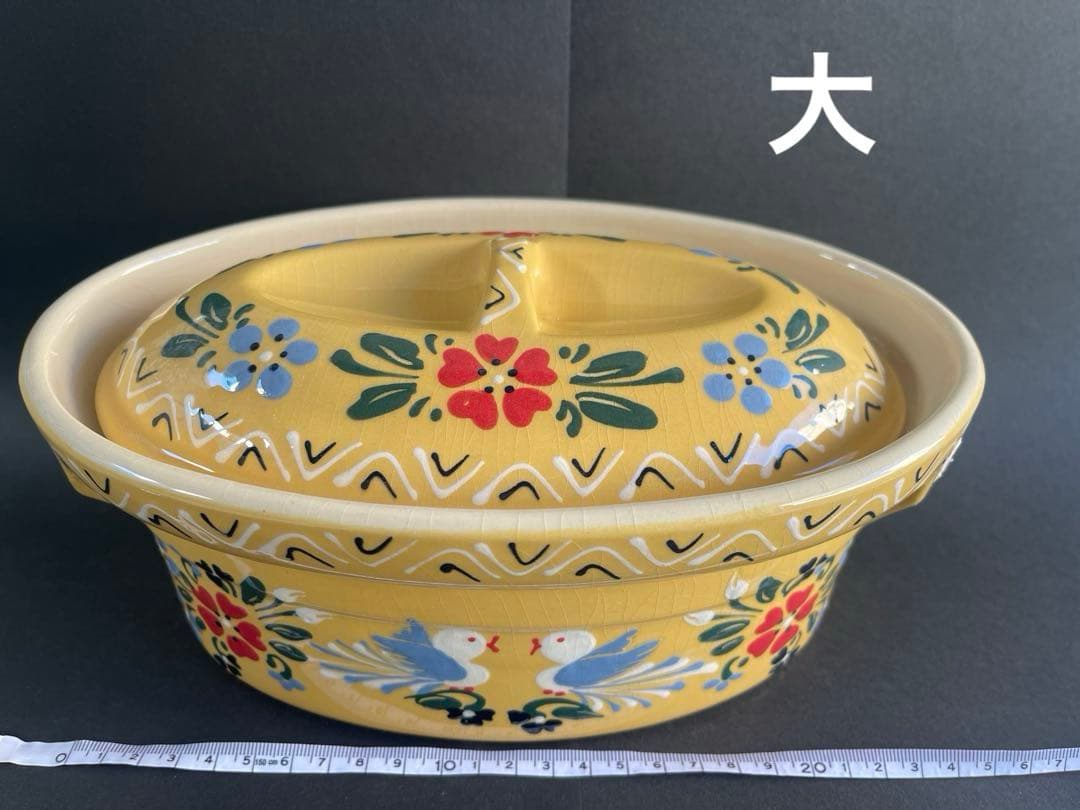 【レア美品】フランス　アルザス陶器　スフレンハイム焼き★テリーヌ 2個セット