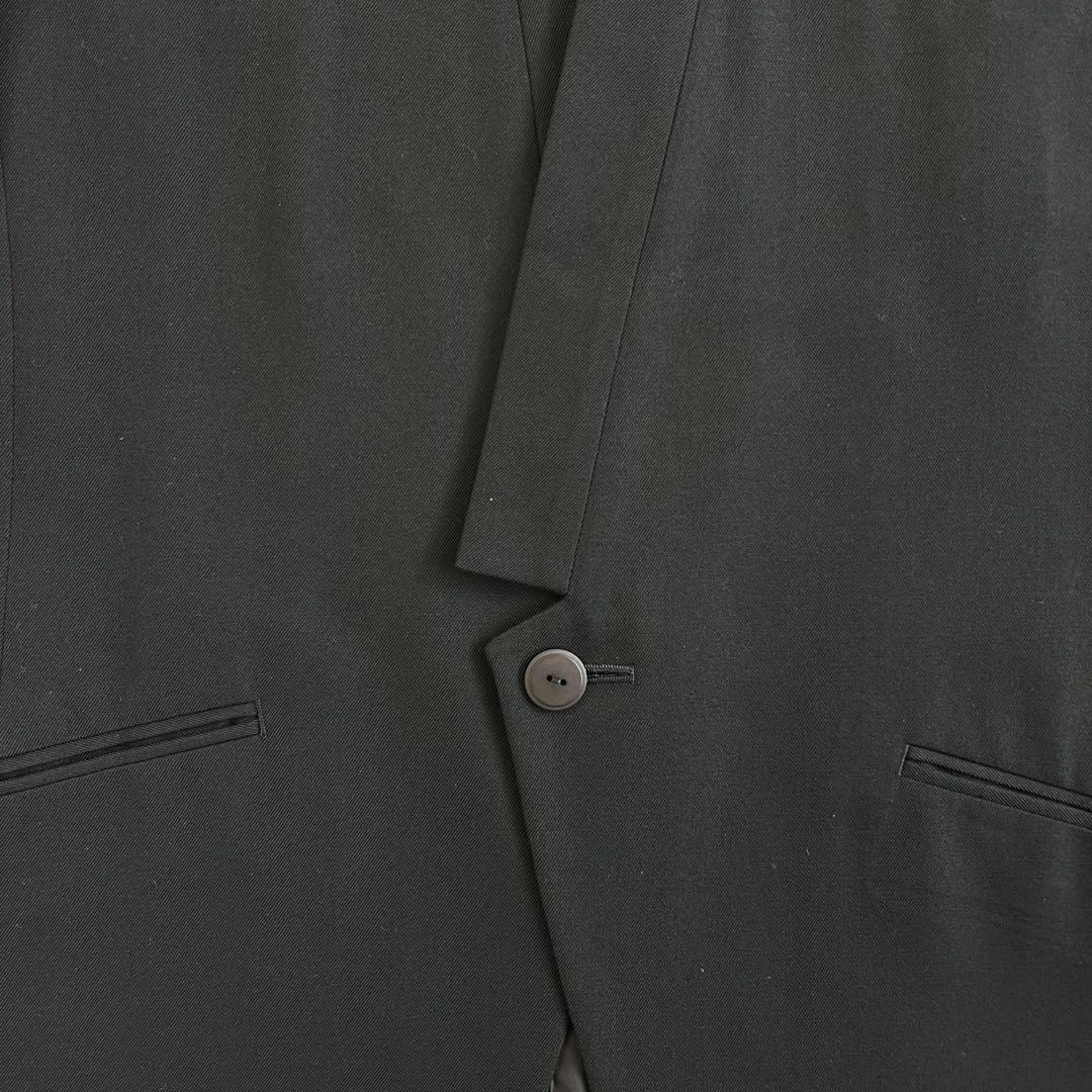 極美品　80s　イッセイミヤケメン　筆タグ期　アーカイブ　ノーカラージャケット